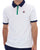 Fila Vintage BB1 Polo Shirt White/Navy/Green