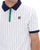Fila Vintage BB1 Polo Shirt White/Navy/Green