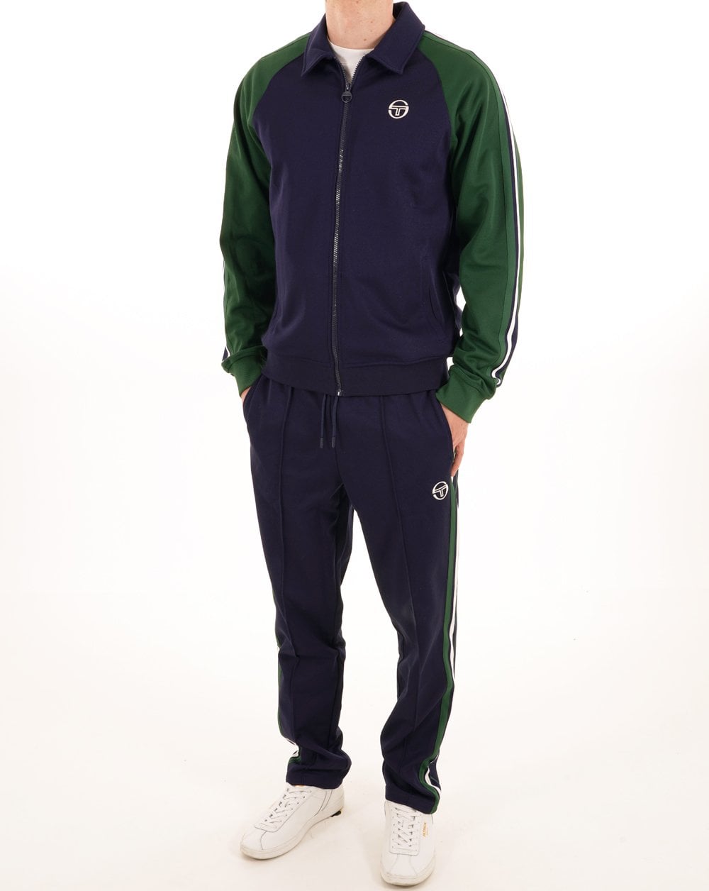 Sergio Tacchini Renshaw Track Pants Navy Blue