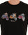 Ben Sherman Scooter Spray T Shirt Black