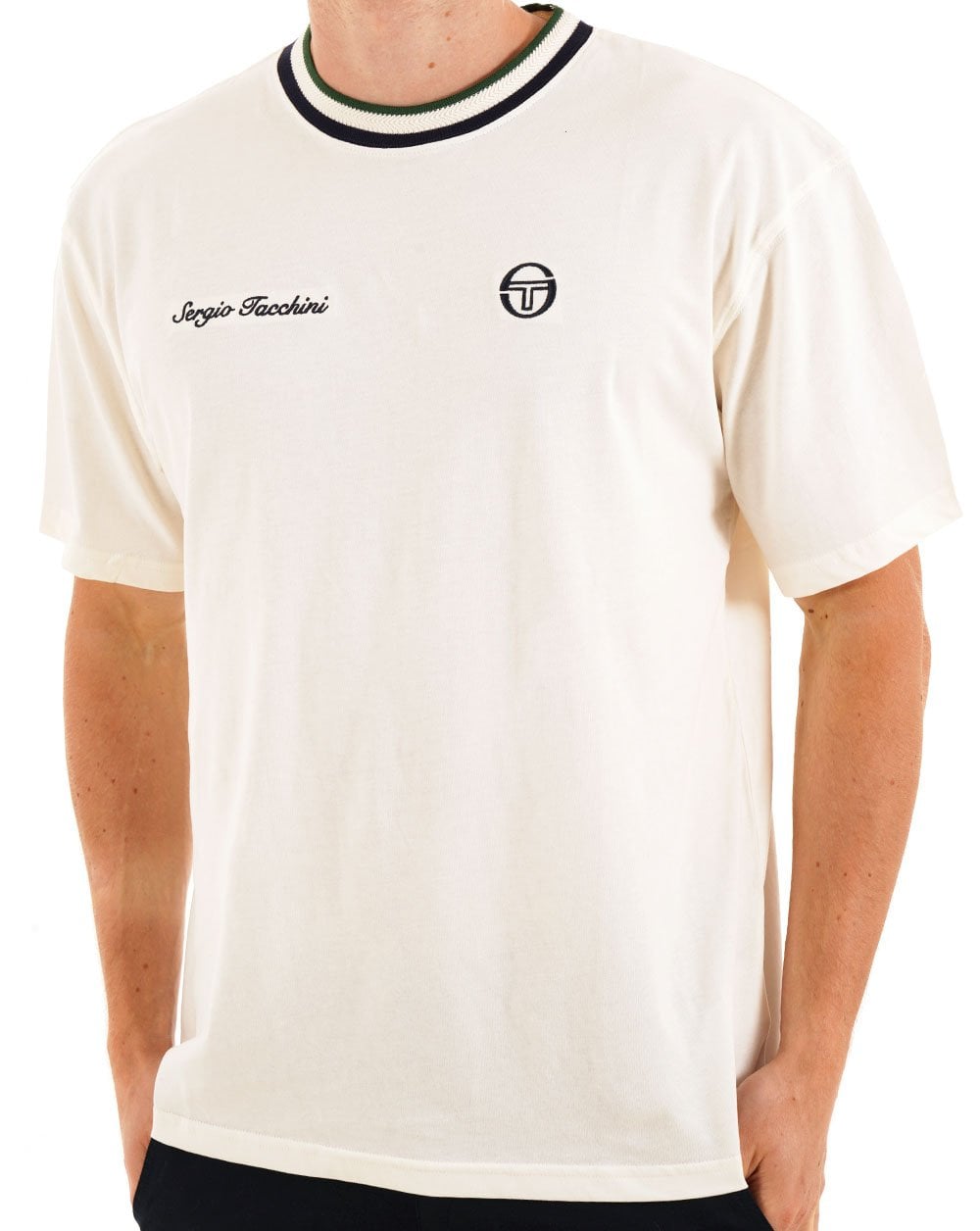 Sergio Tacchini Gobarto T Shirt Gardenia