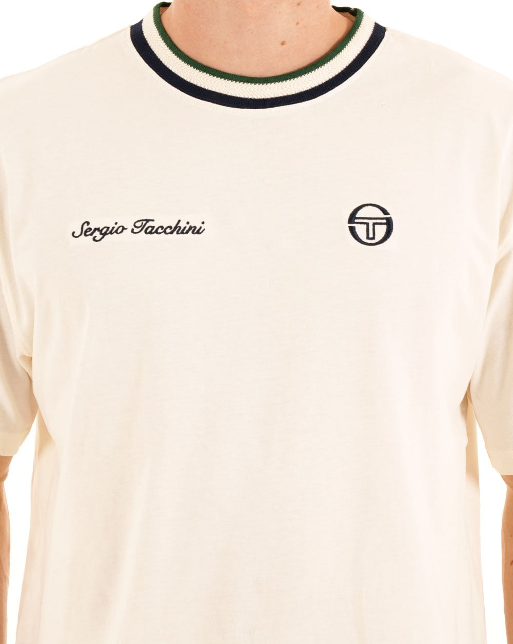 Sergio Tacchini Gobarto T Shirt Gardenia