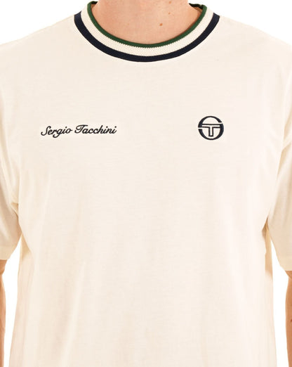 Sergio Tacchini Gobarto T Shirt Gardenia