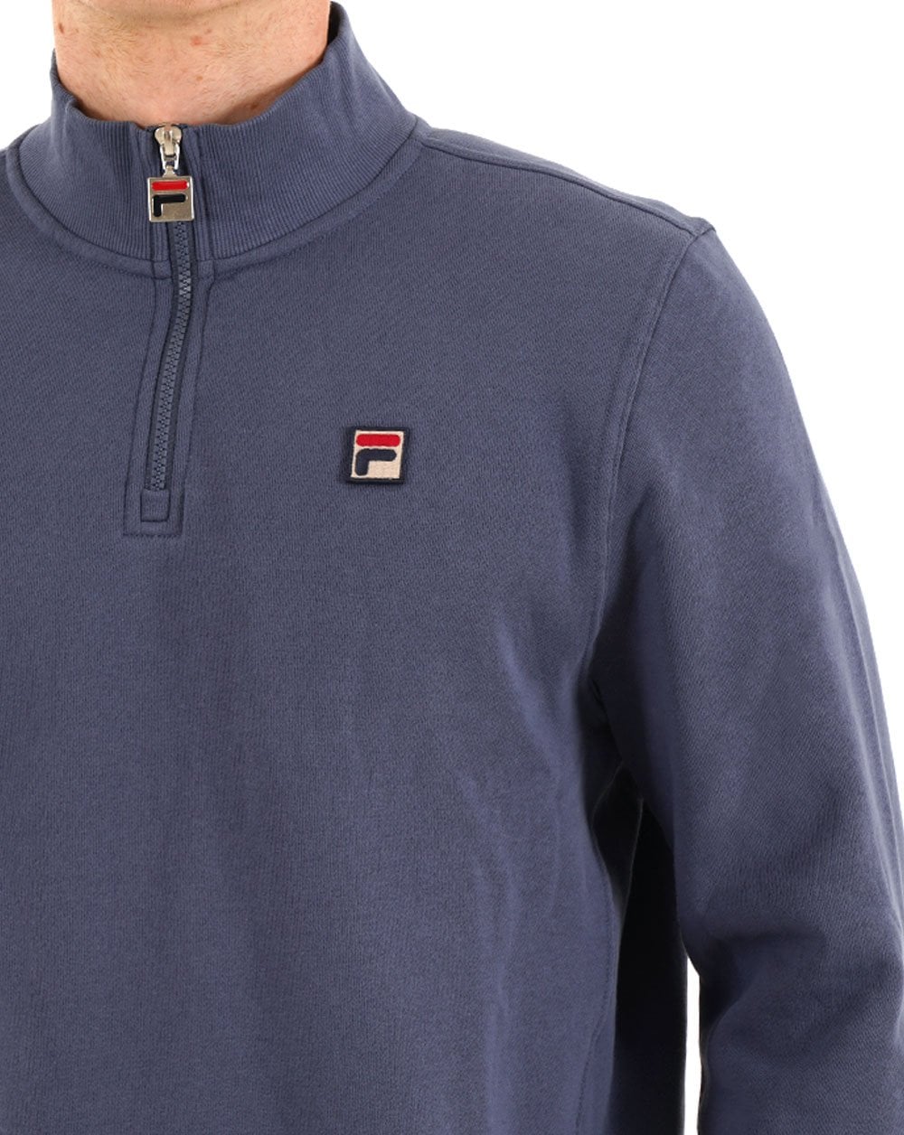 Fila Vintage 1/4 Zip Sweat Vintage Navy