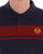 Sergio Tacchini Young Line Polo Shirt Navy Dark Red