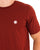 Pretty Green Mitchell T Shirt Dark Burgundy