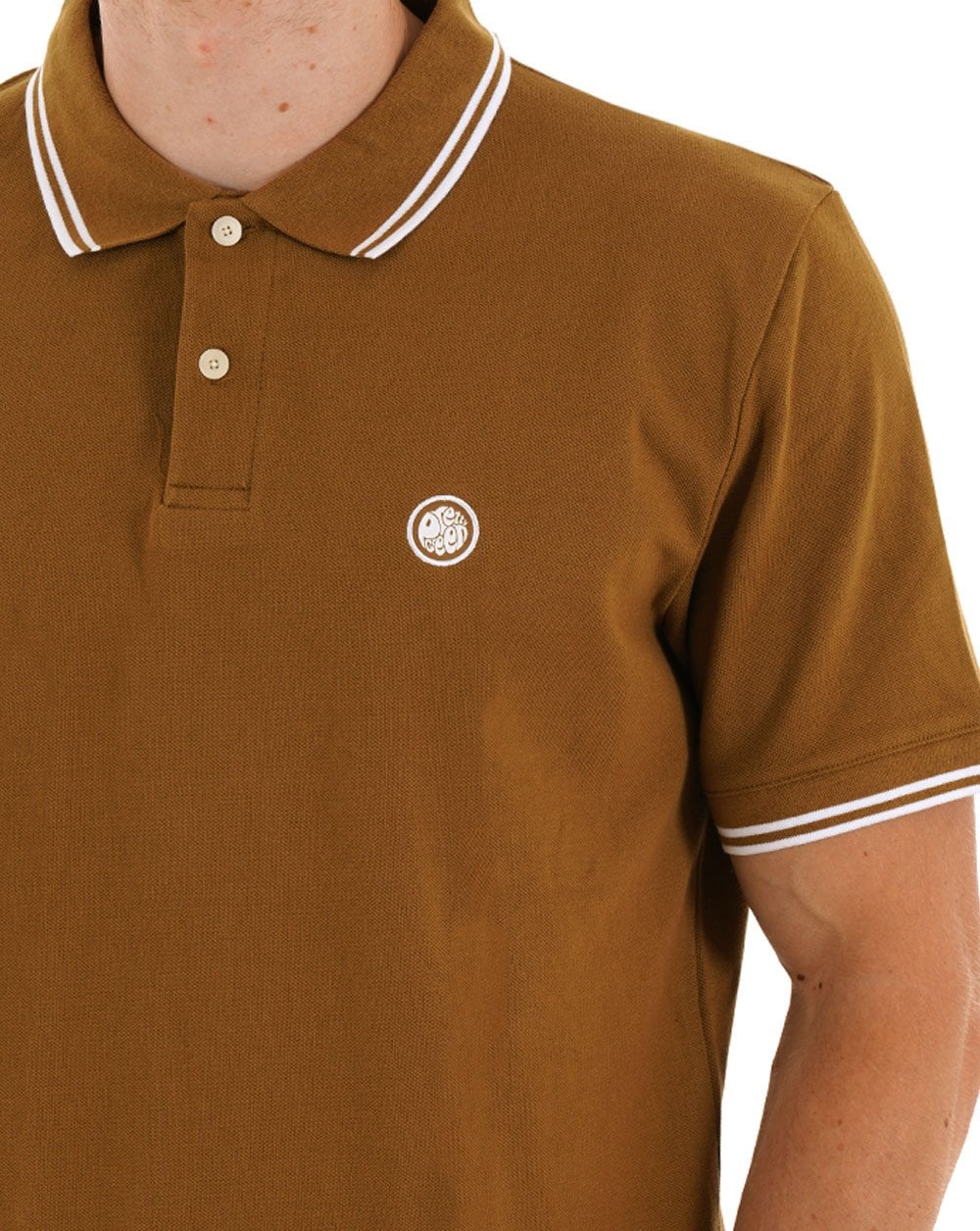 Pretty Green Barton Polo Shirt Khaki