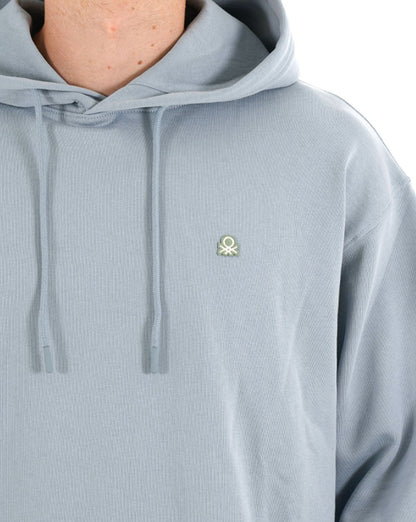 Benetton Overhead Hoody Soft Blue