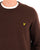 Lyle & Scott Cotton Merino Crew Jumper Espresso