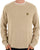 Lyle & Scott Engineered Rib Crew Neck Taupe