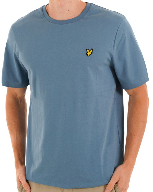 Lyle & Scott T Shirt Ocean Sky