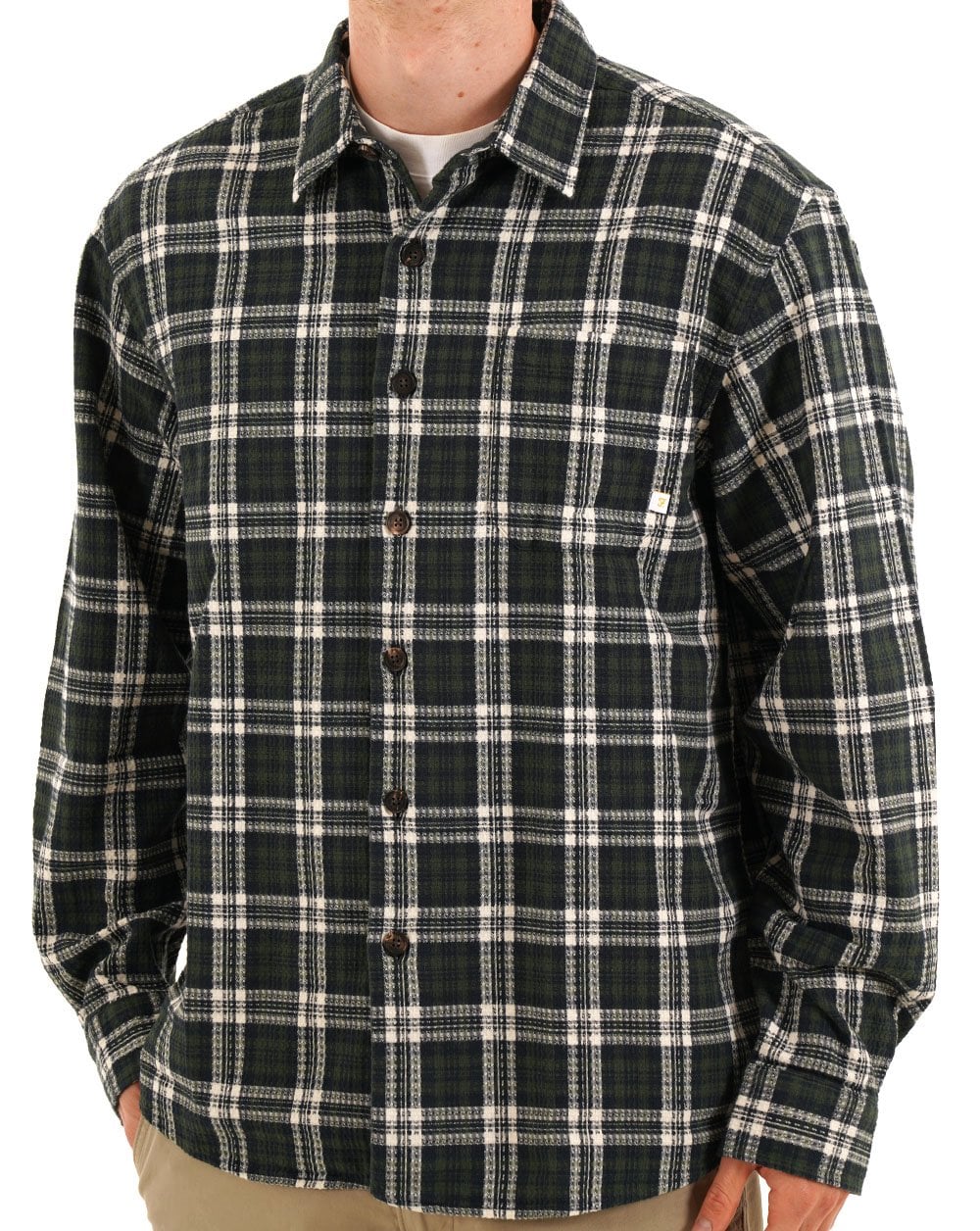 Farah Hardaker LS Check Shirt Rosemary