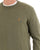 Farah Maidstone Crew Knit Tarragon Green