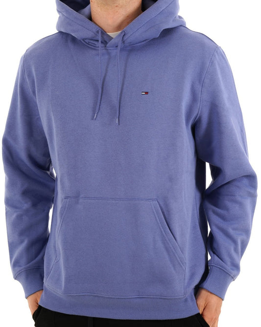 Tommy Jeans Flag Patch Hoodie Soft Sapphire