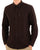 Ben Sherman Signature LS Oxford Shirt Dark Brown