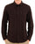 Ben Sherman Signature LS Oxford Shirt Dark Brown
