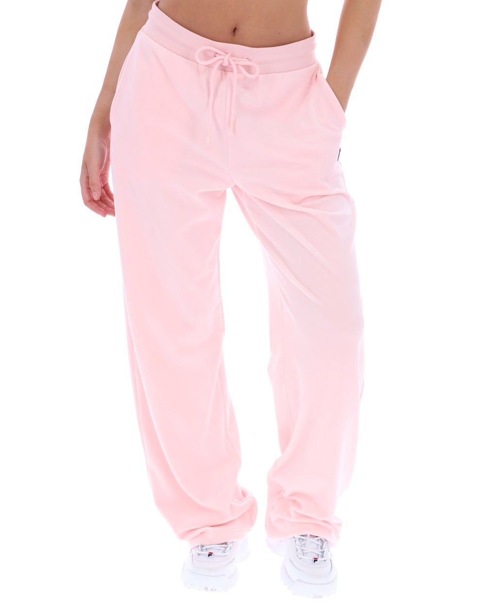 Fila Vintage Isabella Velour Track Pants Pinka Boo