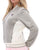 Fila Vintage Jenesis Velour Track Top Vintage Grey/Gardenia