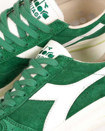 Diadora B Elite Migliori Anni Trainers Green Peas Cream