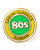80s Casual Classics 80s Glasgow Elite Pin Badge Green/Yellow