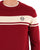 Sergio Tacchini Masters Crew Knit Burgundy