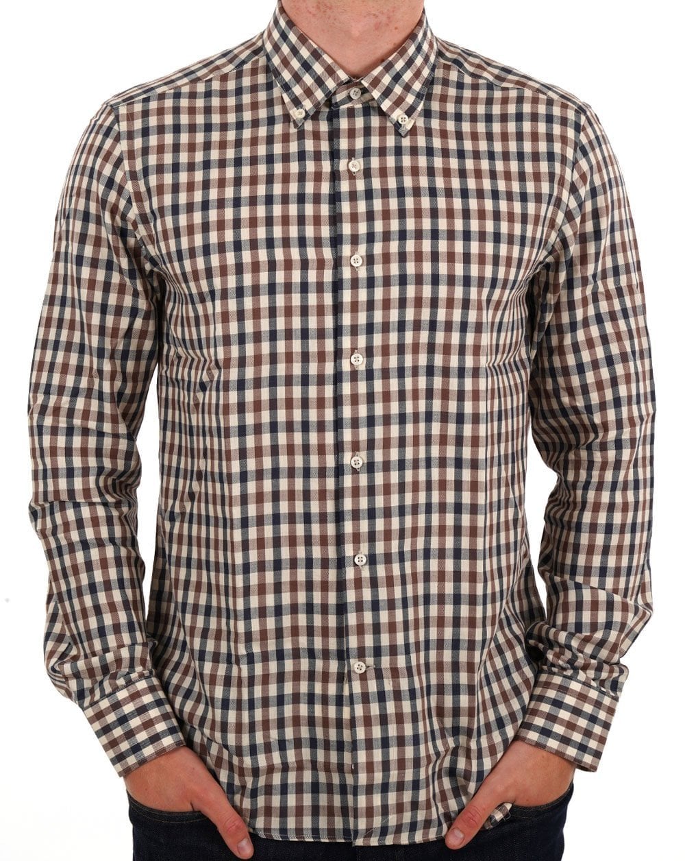 Aquascutum Iconic Club Check Shirt Check