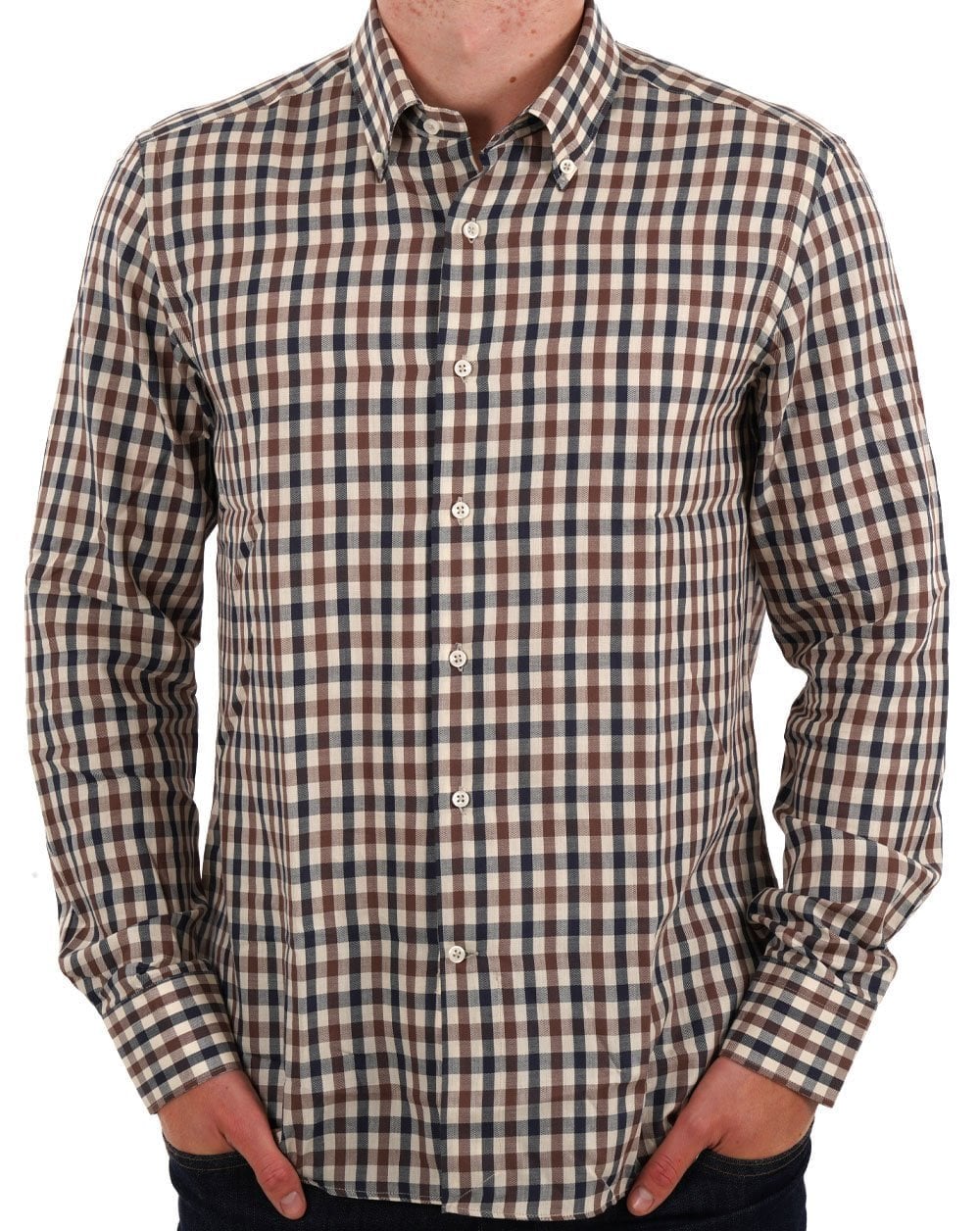 Aquascutum Iconic Club Check Shirt Check