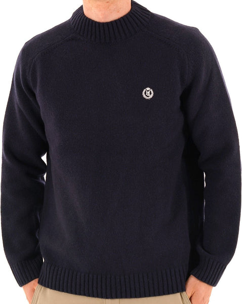 Henri Lloyd Mock Neck Jumper Dark Navy