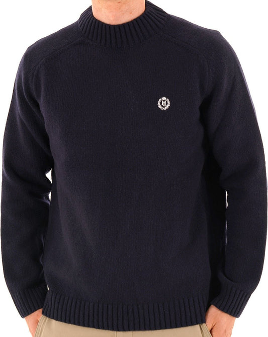Henri Lloyd Clew Mock Neck Jumper Dark Navy
