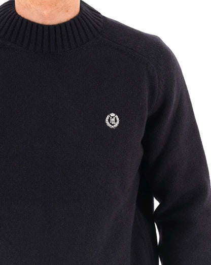 Henri Lloyd Mock Neck Jumper Dark Navy