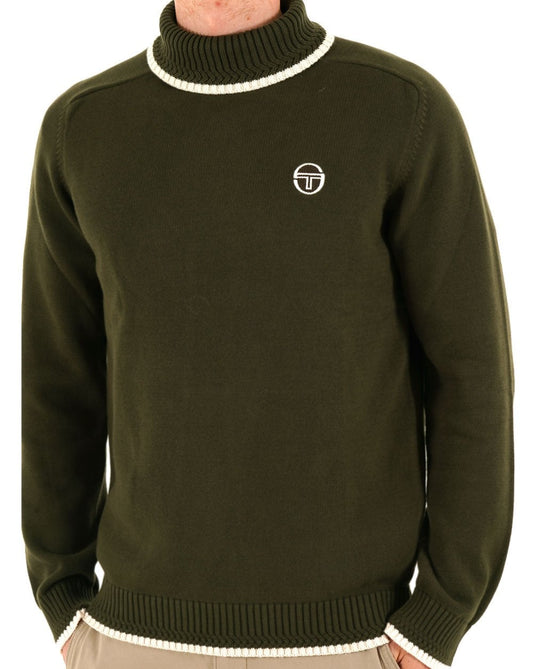 Sergio Tacchini Roll Neck Knit Green