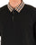 Aquascutum Club Check Long Sleeve Polo Black