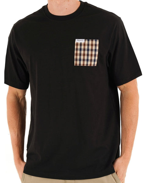 Aquascutum Iconic Pocket T-shirt Black