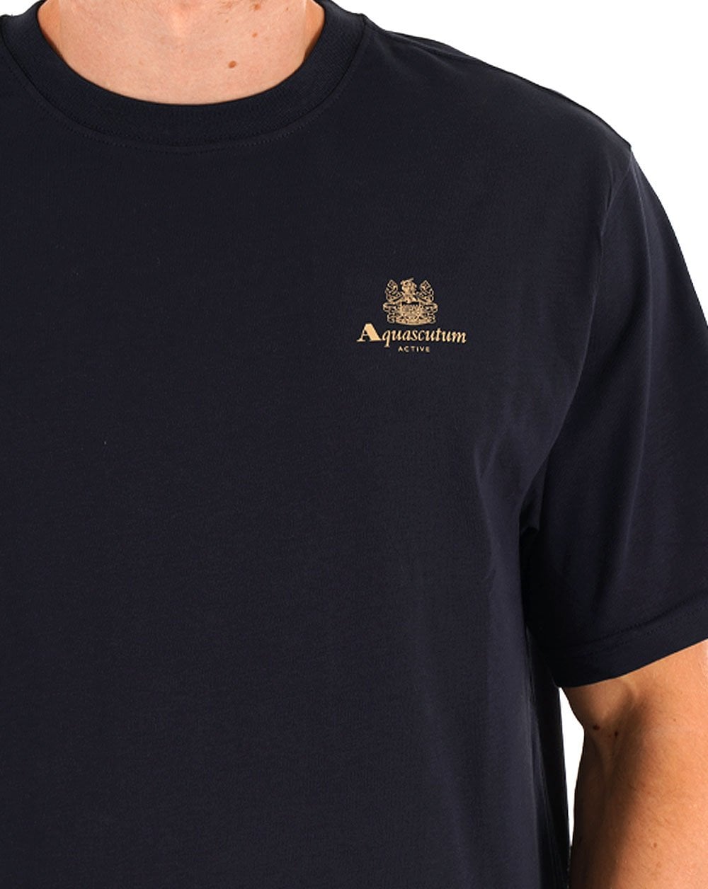 Aquascutum Small Logo T-shirt Navy