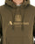 Aquascutum Logo Hoodie Army Green
