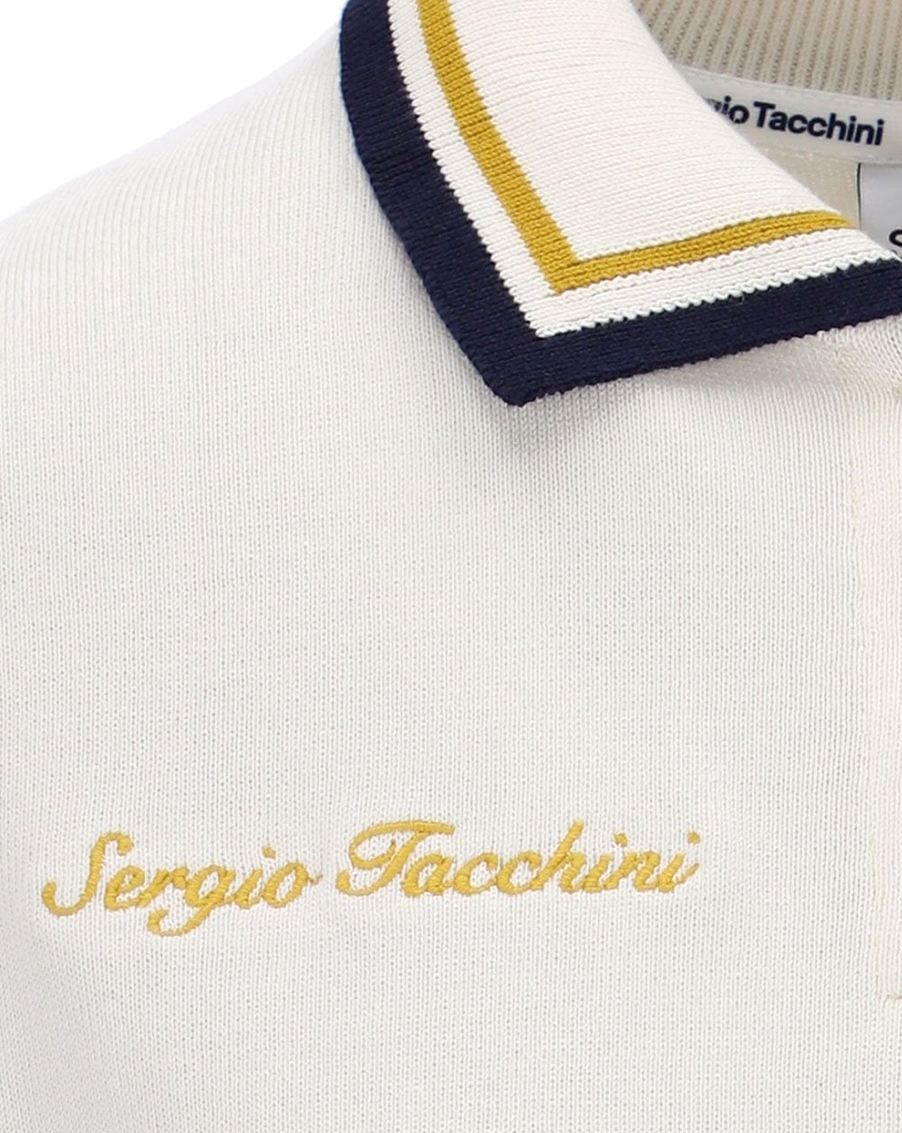 Sergio Tacchini Sofia Knit Polo Gardenia