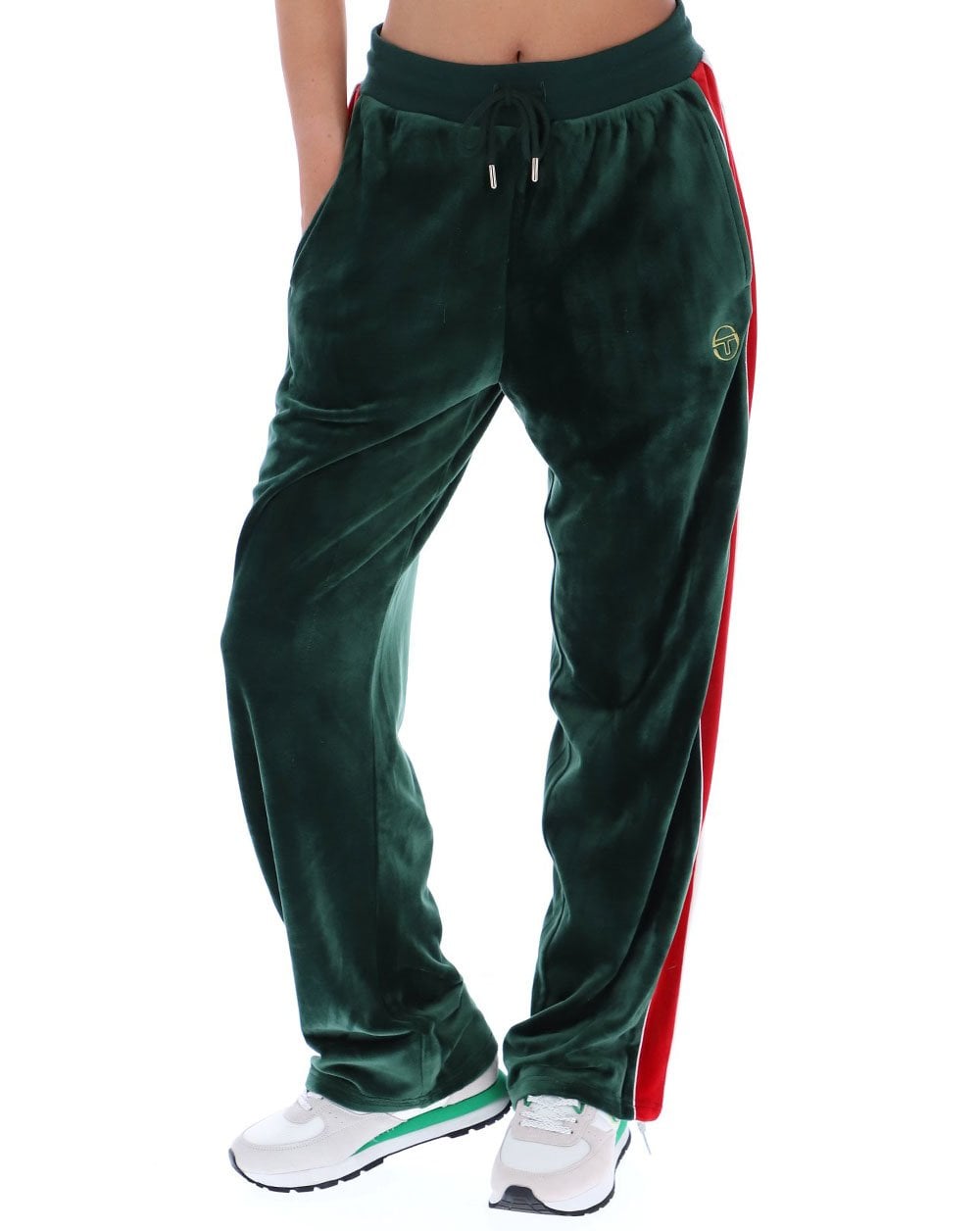 Sergio Tacchini Nadia Velour Track Pant Eden