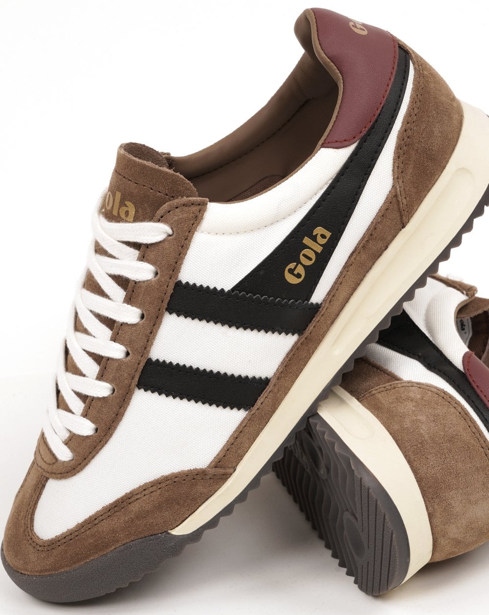Gola Tornado Trainer Off White Tobacco Black