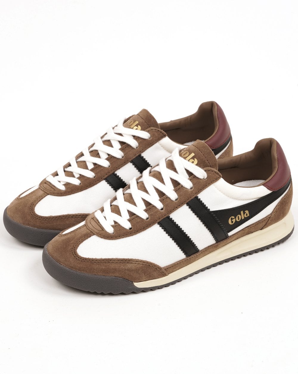 Gola Tornado Trainer Off White Tobacco Black
