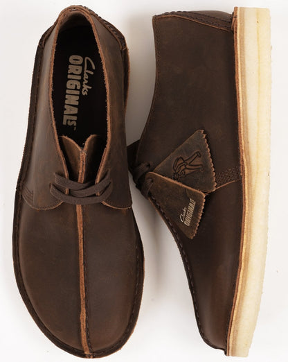 Clarks Originals Desert Trek Shoes Beeswax