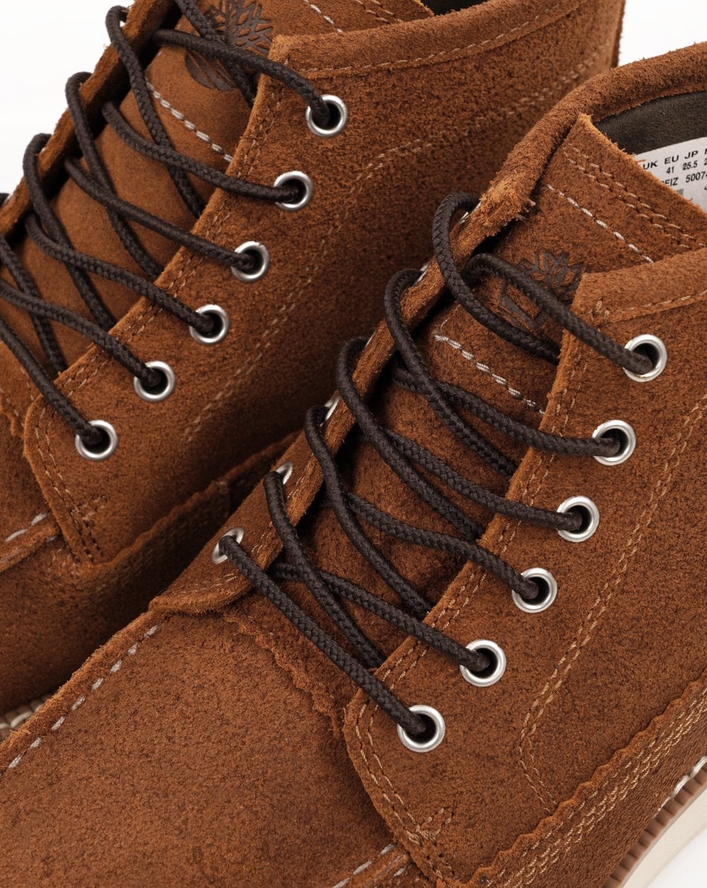 Timberland Britton Mills Chukka Boots Suede Rust