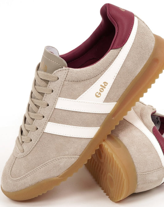 Gola Torpedo Women's Trainers Bone/Off White/Cerise