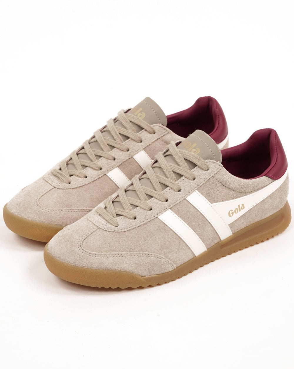 Gola Torpedo Women's Trainers Bone/Off White/Cerise