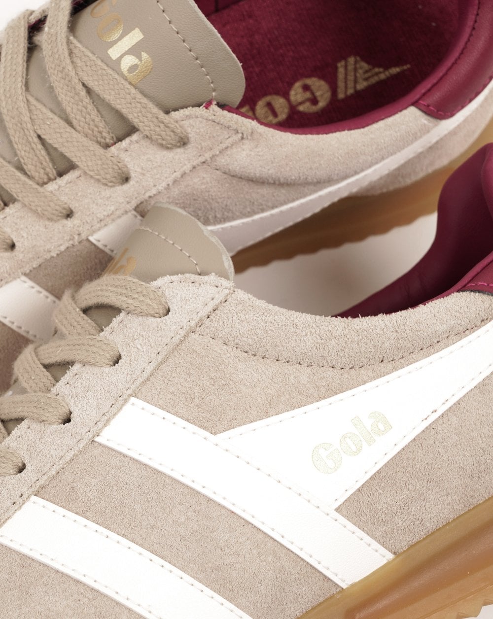 Gola Torpedo Women's Trainers Bone/Off White/Cerise