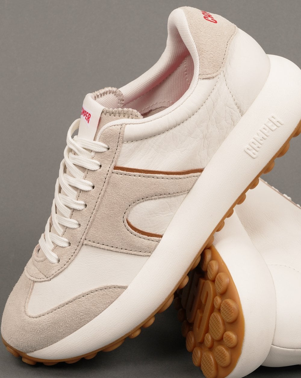 Camper Pelotas Athens Trainers White Grey