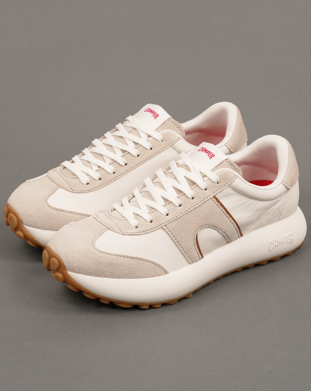 Camper Pelotas Athens Trainers White Grey