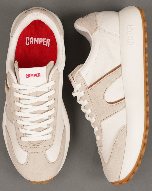 Camper Pelotas Athens Trainers White Grey