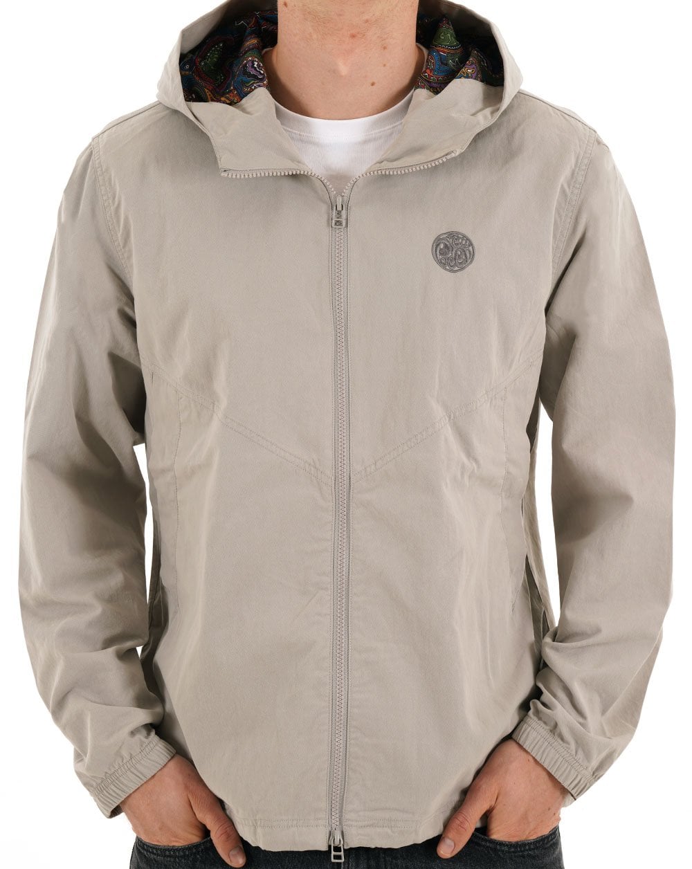 Pretty Green Feltham Hooded Jacket Grey