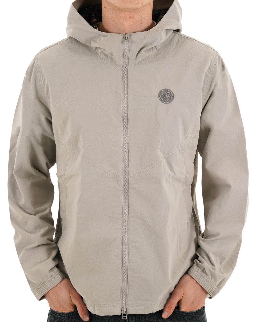 Pretty Green Feltham Hooded Jacket Grey