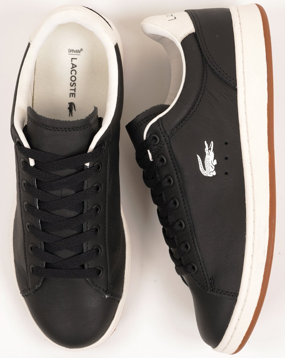 Lacoste Carnaby Set Trainers Black/Gum